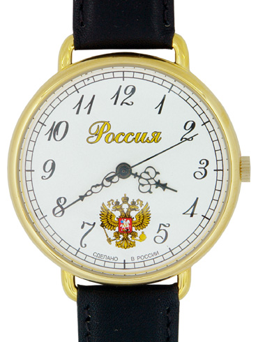 Часы с символикой заказчика.  Россия